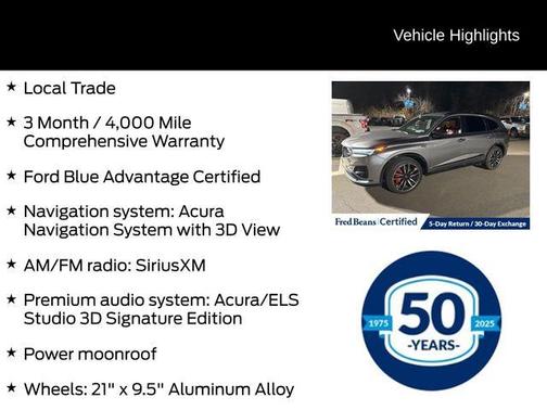 2022 Acura MDX Type S w/Advance Package