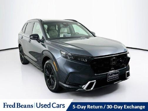 Meteorite Gray Metallic 2025 Honda CR-V Hybrid Sport Touring