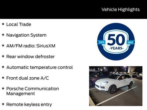 2023 Porsche Cayenne Platinum Edition