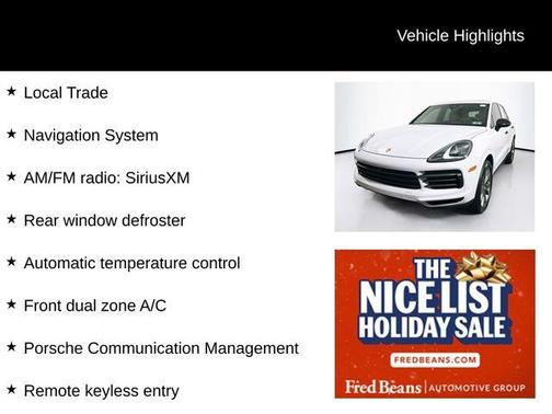 2023 Porsche Cayenne Platinum Edition