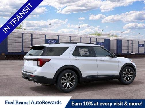 White 2027 Ford Explorer ST-Line