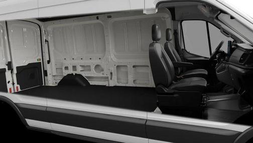 White 2026 Ford Transit-250 148 WB Medium Roof Cargo