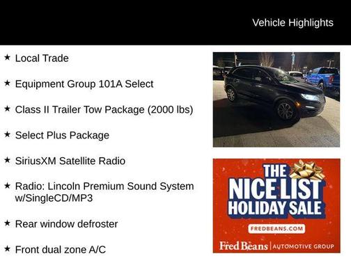 2015 Lincoln MKC Base