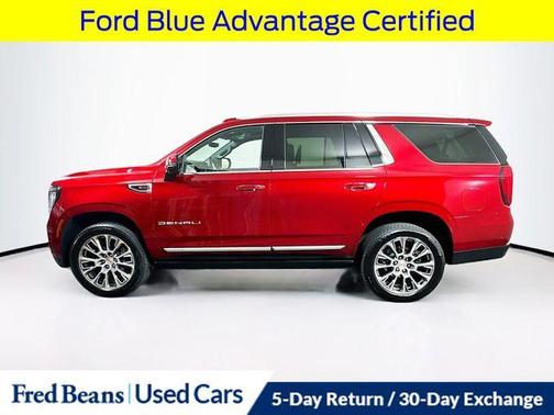 Volcanic Red 2025 GMC Yukon Denali
