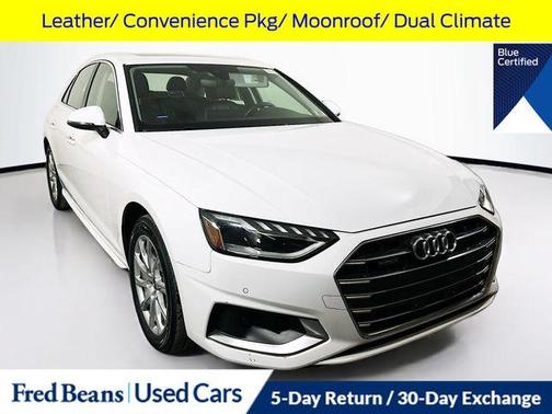 Ibis White 2023 Audi A4 40 Premium