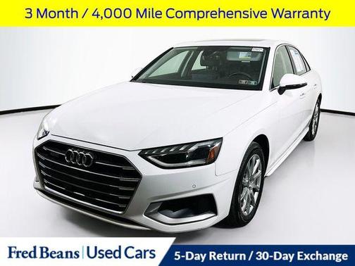 Ibis White 2023 Audi A4 40 Premium