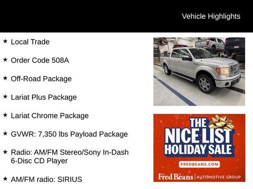 2012 Ford F-150 Lariat