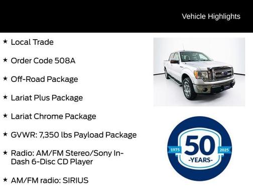 2012 Ford F-150 Lariat