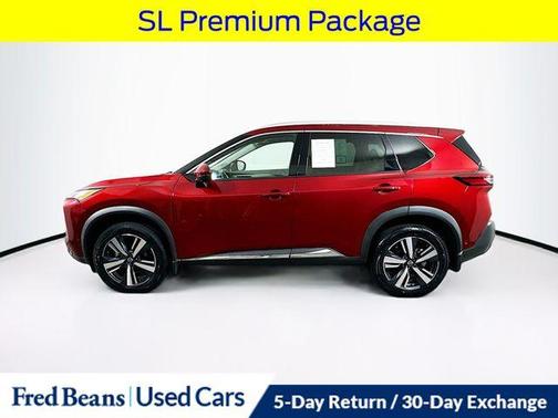 Scarlet Ember 2023 Nissan Rogue SL