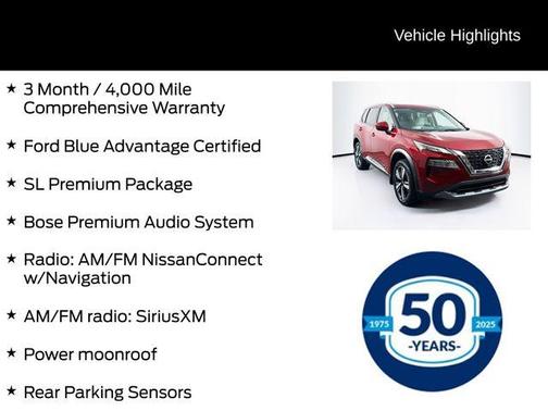 Scarlet Ember 2023 Nissan Rogue SL