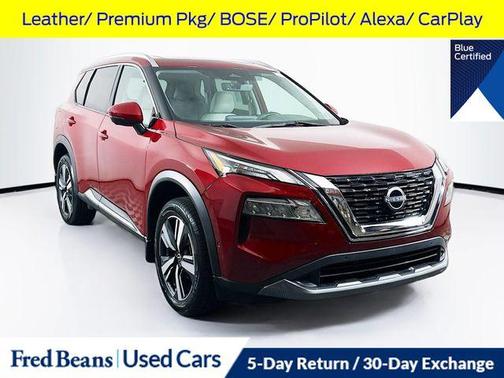 Scarlet Ember 2023 Nissan Rogue SL