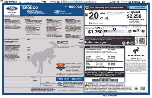 2022 Ford Bronco Big Bend