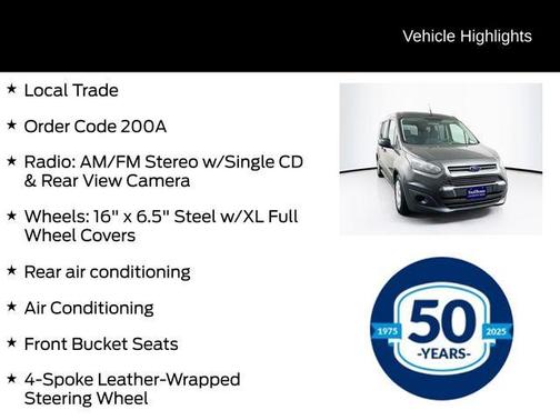 Magnetic Metallic 2015 Ford Transit Connect XL