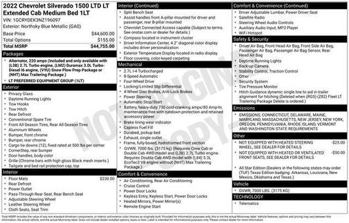 2022 Chevrolet Silverado 1500 Limited LT
