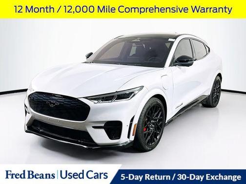 White Metallic 2023 Ford Mustang Mach-E GT