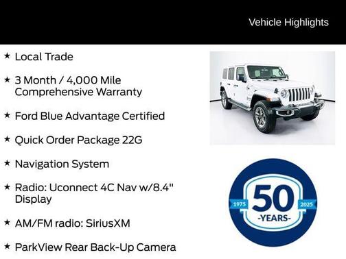 Bright White Clearcoat 2022 Jeep Wrangler Unlimited Sahara