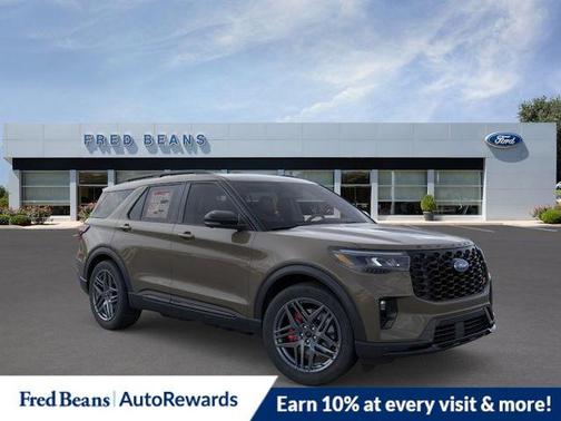 Gray 2026 Ford Explorer ST