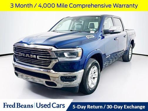 Patriot Blue Pearlcoat 2022 RAM 1500 Laramie