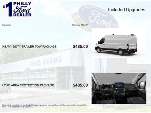 Oxford White 2026 Ford Transit-250 148 WB Medium Roof Cargo