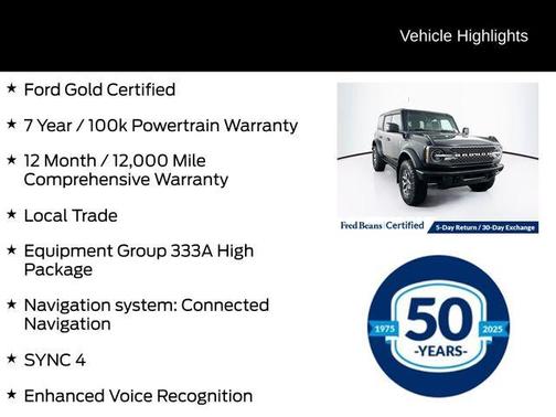 2023 Ford Bronco Badlands