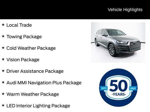 Samurai Gray Metallic 2018 Audi Q7 3.0T Premium Plus