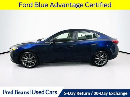 Deep Crystal Blue Mica 2018 Mazda Mazda3 Touring