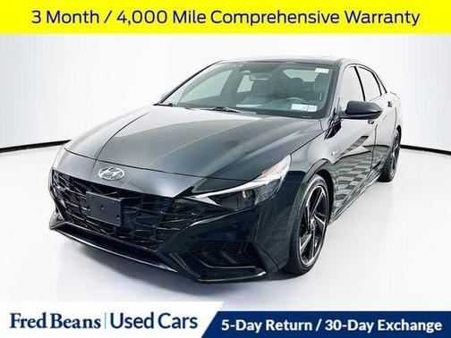 Onyx Black 2023 Hyundai ELANTRA N Line