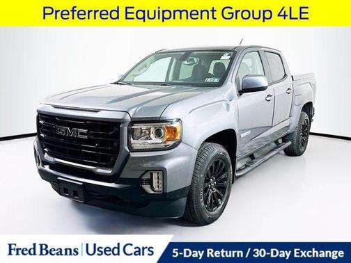 Satin Steel Metallic 2021 GMC Canyon Elevation