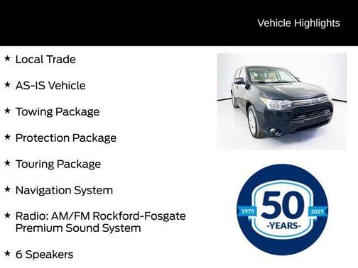 2014 Mitsubishi Outlander SE