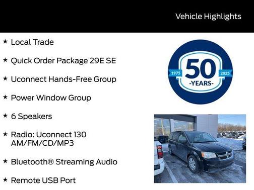 2014 Dodge Grand Caravan AVP/SE