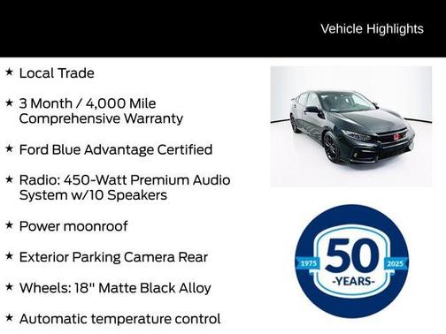 2020 Honda Civic Si Base