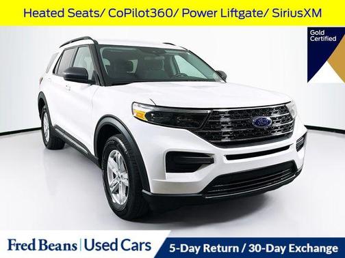 Star White 2024 Ford Explorer XLT