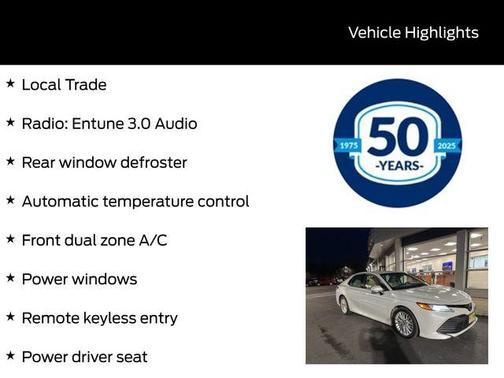 2018 Toyota Camry XLE