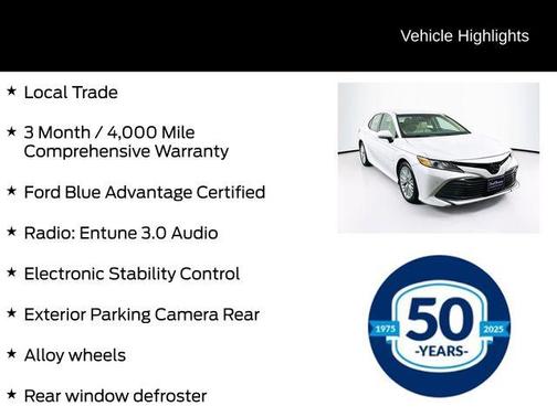 2018 Toyota Camry XLE