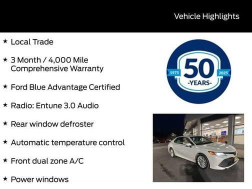 2018 Toyota Camry XLE