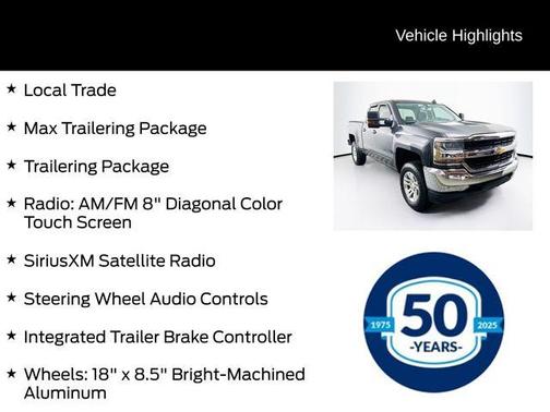 Tungsten Metallic 2016 Chevrolet Silverado 1500 LT