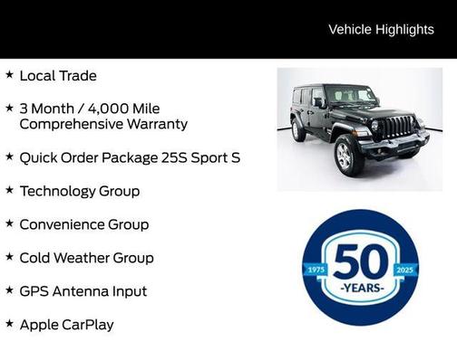 2021 Jeep Wrangler Unlimited Sport