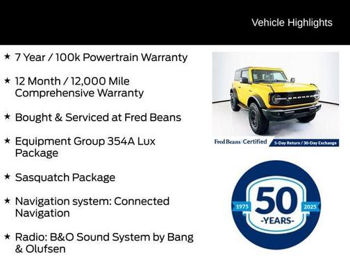 2022 Ford Bronco Wildtrak