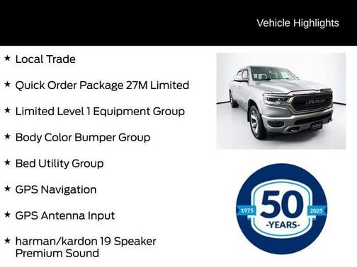 Billet Silver Metallic Clearcoat 2019 RAM 1500 Limited
