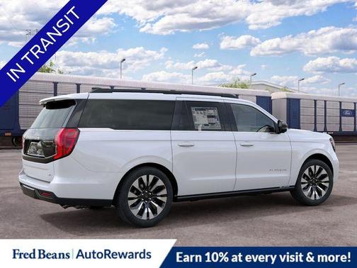 White 2027 Ford Expedition Max Platinum