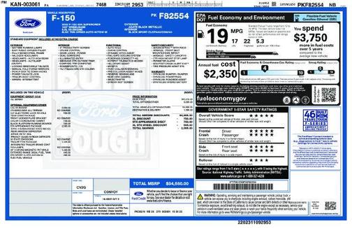 Agate Black Metallic 2023 Ford F-150 XL