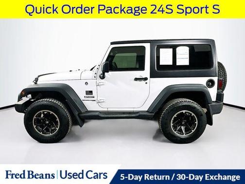 Bright White Clearcoat 2018 Jeep Wrangler JK Sport