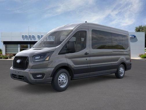 Gray Metallic 2026 Ford Transit-250 148 WB Medium Roof Cargo