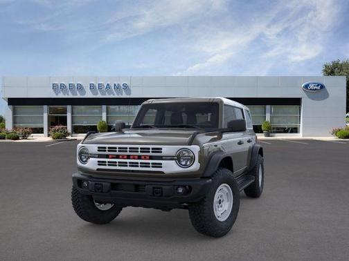 Gray 2026 Ford Bronco Heritage Edition