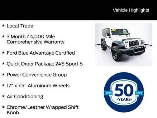 2018 Jeep Wrangler JK Sport