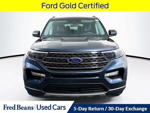 Stone Blue Metallic 2024 Ford Explorer XLT