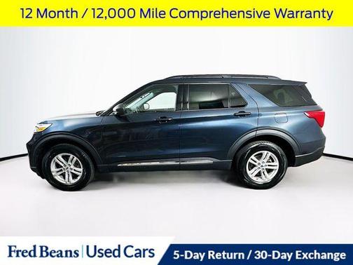 Stone Blue Metallic 2024 Ford Explorer XLT