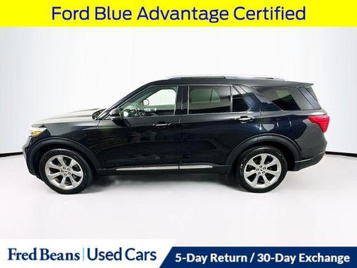Agate Black Metallic 2020 Ford Explorer Platinum