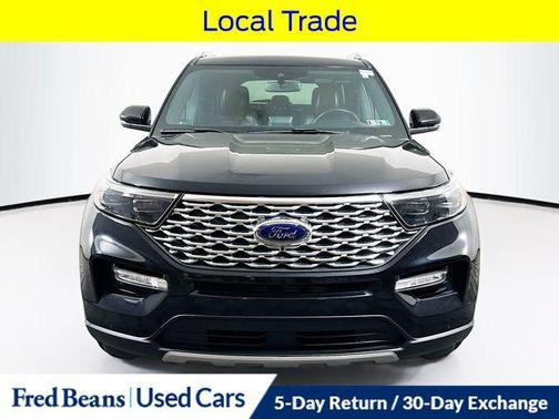 Agate Black Metallic 2020 Ford Explorer Platinum