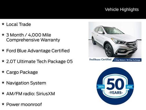 2017 Hyundai Santa Fe Sport 2.0L Turbo Ultimate